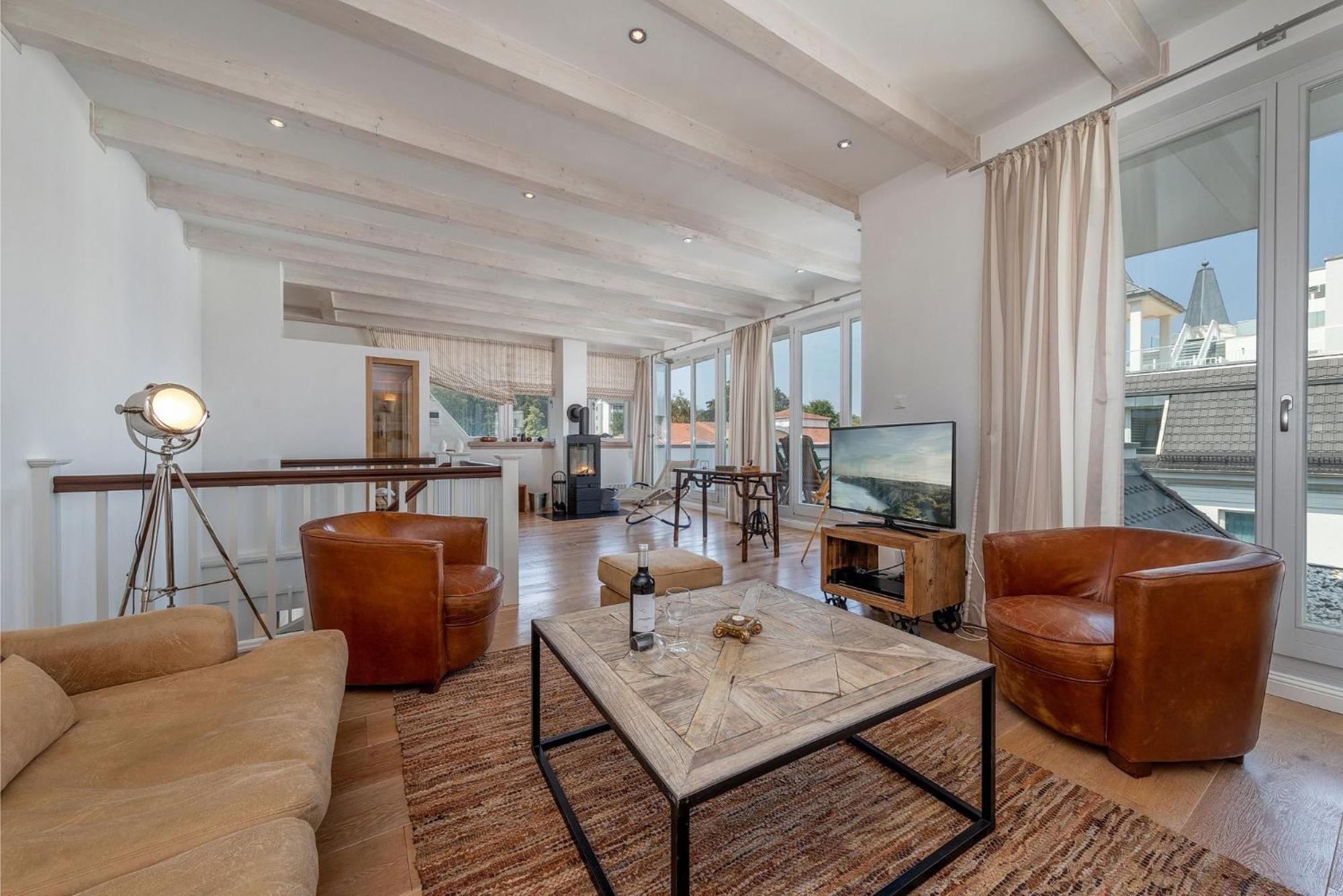 Villa Theres Penthouse Seaside Sellin  Buitenkant foto